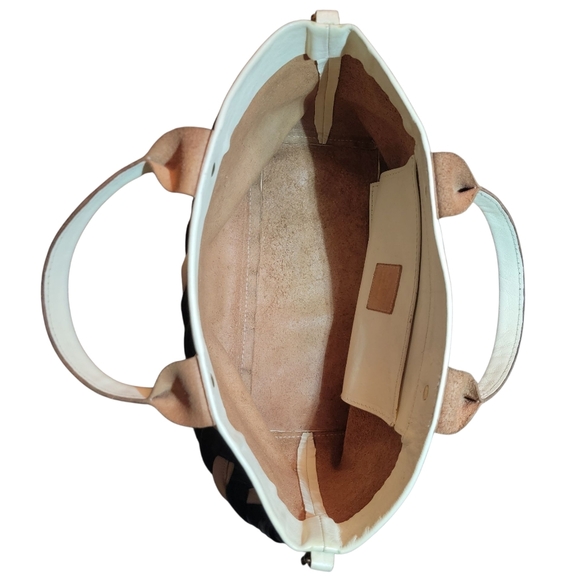 Clare V. Small Leather Tote With Strap - Picture 3 of 12